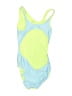 Assorted Brands 100% Polyester Color Block Blue One Piece Swimsuit Size 7 - photo 2
