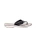 Clarks Silver Flip Flops Size 8 - photo 1