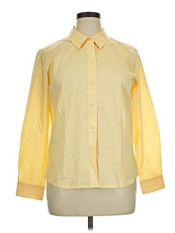 Foxcroft Long Sleeve Button-Down Shirt (view 1)