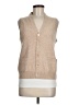 Assorted Brands 100% Wool Tan Sweater Vest One size - photo 1