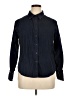 Basic Editions 100% Cotton Blue Long Sleeve Button-Down Shirt Size XL - photo 1