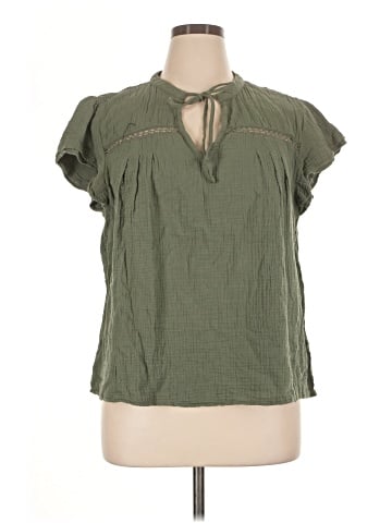 Candace Cameron Bure Short Sleeve Blouse (view 1)