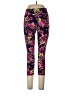 GAIAM Floral Purple Active Pants Size L - photo 1