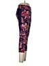 GAIAM Floral Purple Active Pants Size L - photo 4
