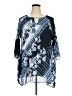 Roaman's 100% Polyester Blue Casual Dress Size 22W - photo 1