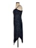 Jodi Kristopher 100% Polyester Blue Cocktail Dress Size S - photo 5