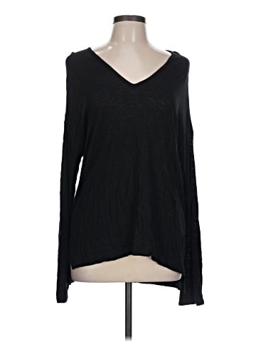 Madewell Anthem Long-Sleeve V-Neck Tee (view 1)