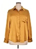 Walter Baker 100% Polyester Gold Long Sleeve Blouse Size XL - photo 1