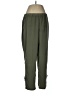 Chico's 100% Polyester Solid Green Casual Pants Size Med (1) - photo 1