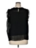 Adrianna Papell 100% Polyester Black Sleeveless Blouse Size XL - photo 1