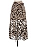 Alice + Olivia Animal Print Brown Casual Skirt Size 0 - photo 1