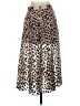 Alice + Olivia Animal Print Brown Casual Skirt Size 0 - photo 2