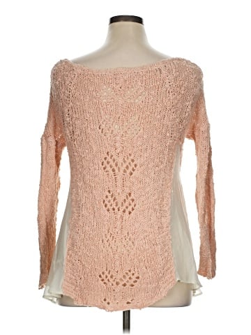 Knitted & Knotted Pullover Sweater (view 2)