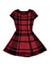My Michelle Plaid Red Dress Size S (kids) - photo 1