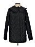 H&M 100% Polyester Argyle Black Coat Size XS - photo 1