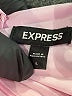 Express 100% Polyester Pink Cocktail Dress Size L - photo 4