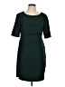 Connected Apparel Green Casual Dress Size 10 - photo 1