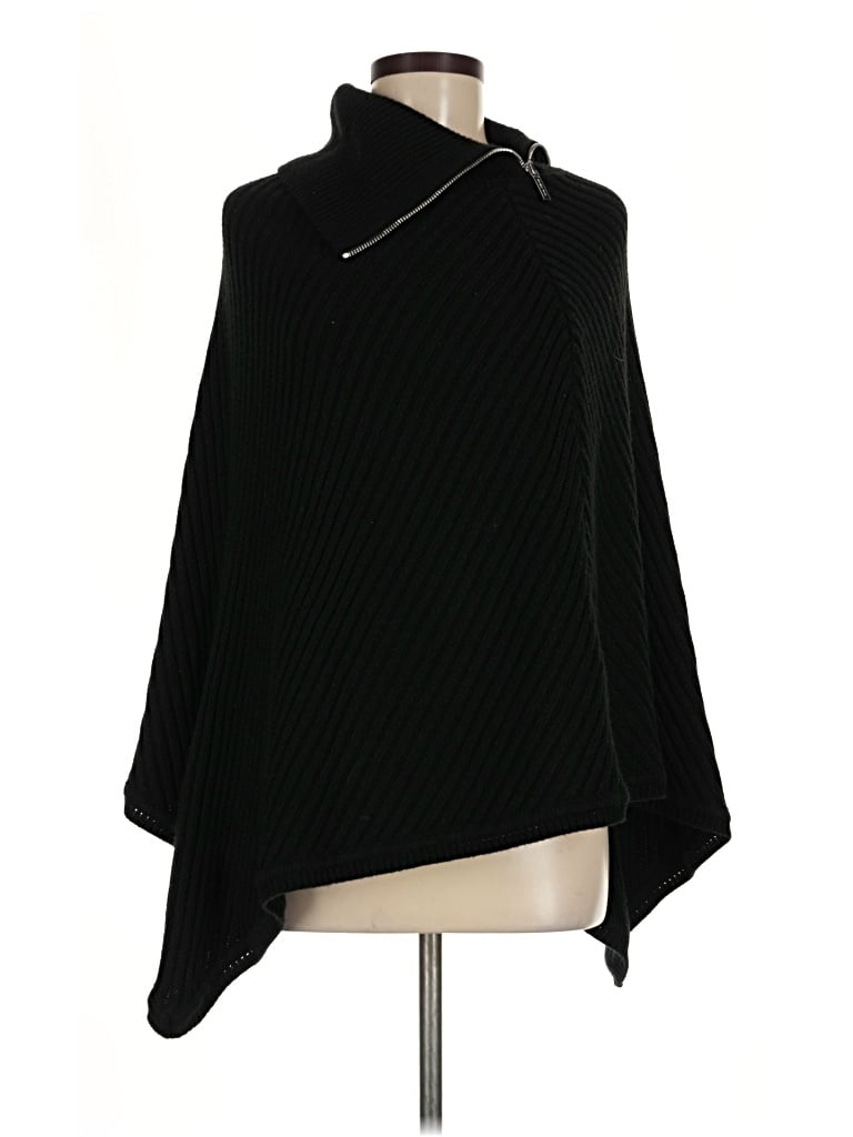 Pre-owned Michael Michael Kors Poncho In Black