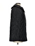 H&M 100% Polyester Argyle Black Coat Size XS - photo 4