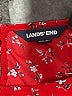 Lands' End 100% Polyester Red Dress Size 10 - photo 3