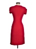 L.K. Bennett Solid Red Cocktail Dress Size 4 - photo 2