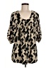 Assorted Brands Black 3/4 Sleeve Blouse Size M - photo 1