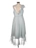 Mac Duggal 100% Polyester Gray Cocktail Dress Size 10 - photo 2