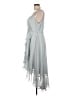 Mac Duggal 100% Polyester Gray Cocktail Dress Size 10 - photo 5