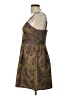 Free People 100% Polyester Paisley Brown Cocktail Dress Size 10 - photo 5