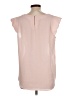 Counterparts 100% Polyester Pink Short Sleeve Blouse Size L - photo 2
