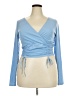 Fashion Nova Blue Long Sleeve Top Size 2X - photo 1