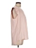 Counterparts 100% Polyester Pink Short Sleeve Blouse Size L - photo 4