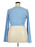 Fashion Nova Blue Long Sleeve Top Size 2X - photo 2
