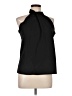 Unbranded 100% Polyester Black Sleeveless Blouse Size L - photo 1