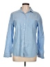 Prince & Fox 100% Cotton Blue Long Sleeve Button-Down Shirt Size L - photo 1