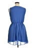 Iz Byer 100% Polyester Solid Blue Casual Dress Size XL - photo 2