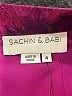 Sachin + Babi 100% Polyester Floral Purple Formal Skirt Size 4 - photo 4