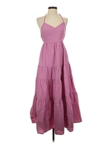 Madewell Sidonie Poplin Maxi Dress (view 1)