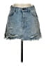 ONETEASPOON 100% Cotton Blue Denim Skirt Size 26 waist - photo 1