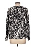 Jones New York Sport Animal Print Silver Pullover Sweater Size L - photo 2