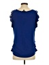 AUW Blue Sleeveless Blouse Size S - photo 2