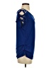 AUW Blue Sleeveless Blouse Size S - photo 4