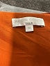 Caroline Constas Paisley Orange Cocktail Dress Size M - photo 7