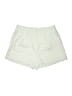Express 100% Polyester Solid Ivory Shorts Size 14 - photo 1