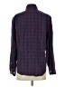 Bonobos Checkered-gingham Burgundy Long Sleeve Button-Down Shirt Size S - photo 2