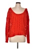 Free People Red Pullover Sweater Size L - photo 1