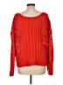Free People Red Pullover Sweater Size L - photo 2