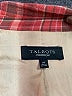 Talbots Plaid Red Blazer Size 14 - photo 6