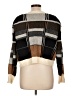 Shein 100% Acrylic Plaid Brown Cardigan Size L - photo 2
