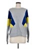 Soho Color Block Gray Sweatshirt Size M - photo 1